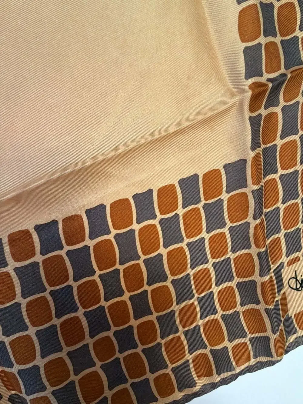 Vintage Diane Von Furstenberg for Baar‎ & Beards Silk Scarf